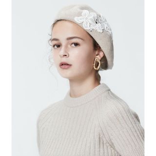 バーニーズニューヨーク(BARNEYS NEW YORK)の40%オフ！新品 アシーナニューヨーク Amanda ベレー帽(ハンチング/ベレー帽)