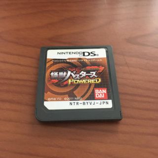 ニンテンドーDS(ニンテンドーDS)の怪獣バスターズパワード　ds(携帯用ゲームソフト)