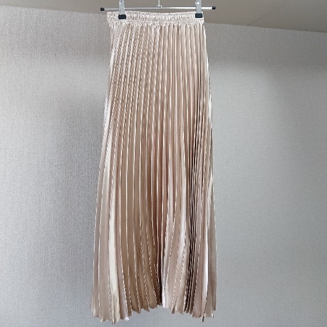 CORNERS❤️サテンプリーツ レディースのスカート(ロングスカート)の商品写真