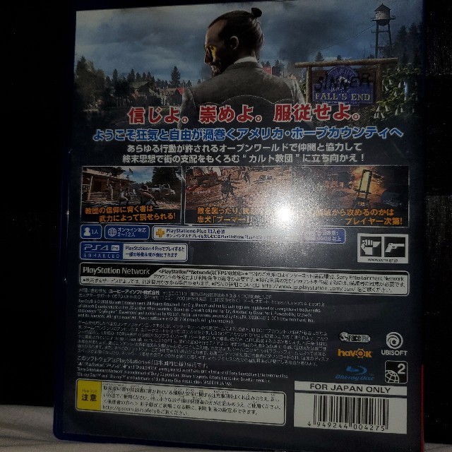 PlayStation4(プレイステーション4)のファークライ5 PS4 エンタメ/ホビーのゲームソフト/ゲーム機本体(家庭用ゲームソフト)の商品写真