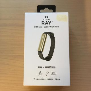 MISFIT RAY ゴールド　スポーツバンド(トレーニング用品)