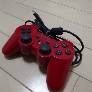 プレイステーション3(PlayStation3)のUSB付属・SONY PS3 コントローラー・レッド(家庭用ゲーム機本体)