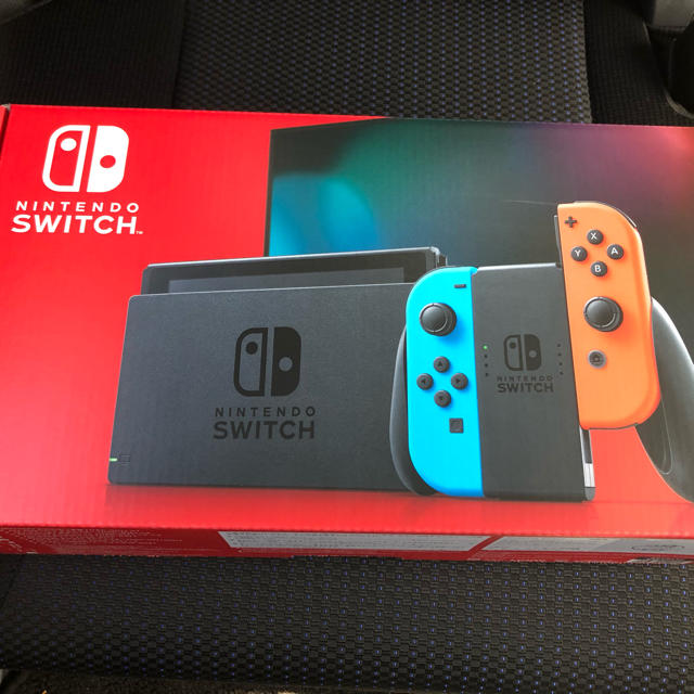 Nintendo Switch(ニンテンドースイッチ)のスイッチ本体ネオン エンタメ/ホビーのゲームソフト/ゲーム機本体(家庭用ゲーム機本体)の商品写真