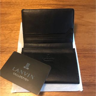 ランバン(LANVIN)の新品未使用　LANVIN 名刺入れ(名刺入れ/定期入れ)