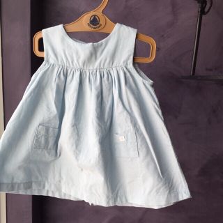 プチバトー(PETIT BATEAU)のcream様専用☆コーデュロイジャンスカ(ワンピース)