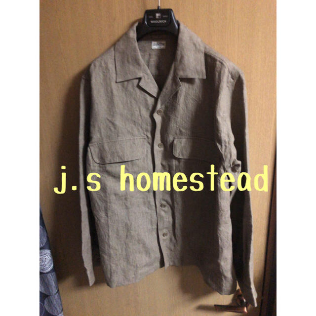 JOURNAL STANDARD(ジャーナルスタンダード)のj.s homestead リネンシャツジャケット メンズのトップス(シャツ)の商品写真