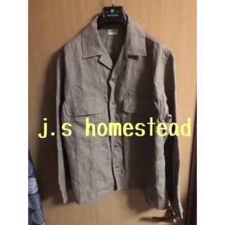 ジャーナルスタンダード(JOURNAL STANDARD)のj.s homestead リネンシャツジャケット(シャツ)