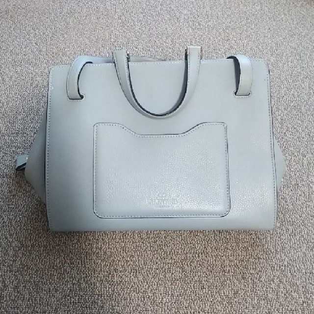 ヴァレンティノ バッグ ブルーグレー