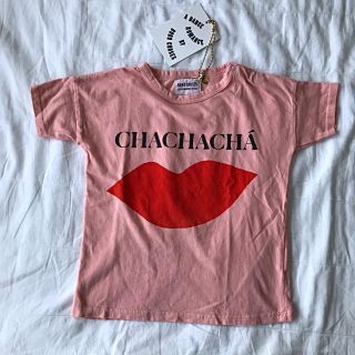 ボボチョース(bobo chose)の新品　ボボショセス chachachá Tシャツ　リップ　24-36 92(Tシャツ/カットソー)