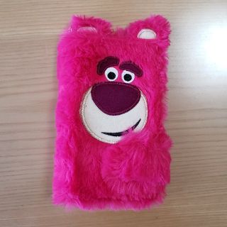 ディズニー(Disney)のショルダータイプのふわふわスマートフォンケース（ロッツォ）(iPhoneケース)