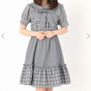 アンクルージュ(Ank Rouge)のAnk Rouge いろんなチェックのワンピース(ひざ丈ワンピース)