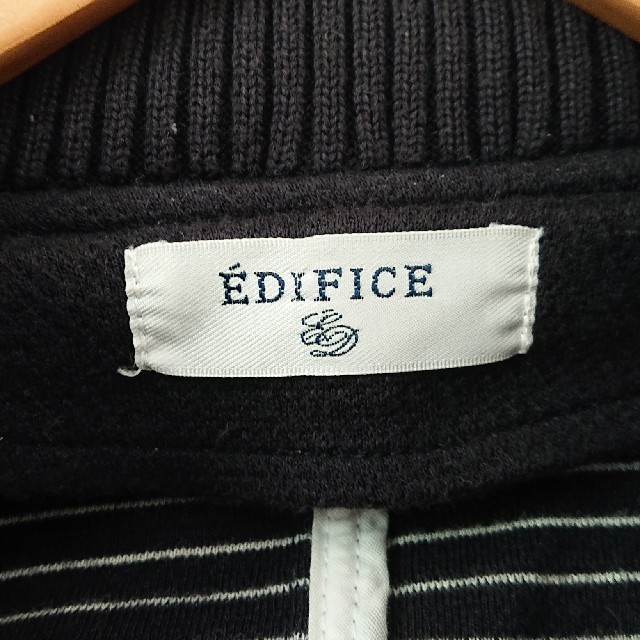 EDIFICE(エディフィス)のEDIFICE エディフィス スウェット ボタン ブルゾン M メンズのジャケット/アウター(ブルゾン)の商品写真