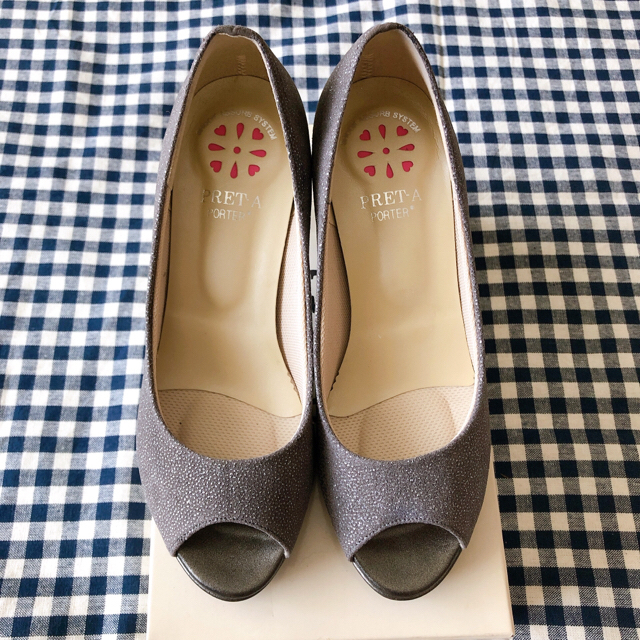 パンプス&ラメシルバー レディースの靴/シューズ(ハイヒール/パンプス)の商品写真