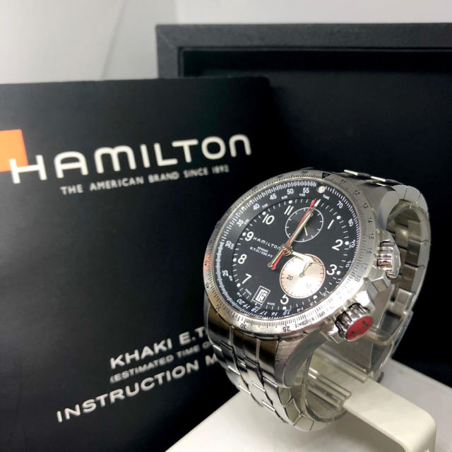 Hamilton(ハミルトン)のまさゆき様専用 ハミルトン カーキ E.T.O. アビエーション H776120 メンズの時計(腕時計(アナログ))の商品写真
