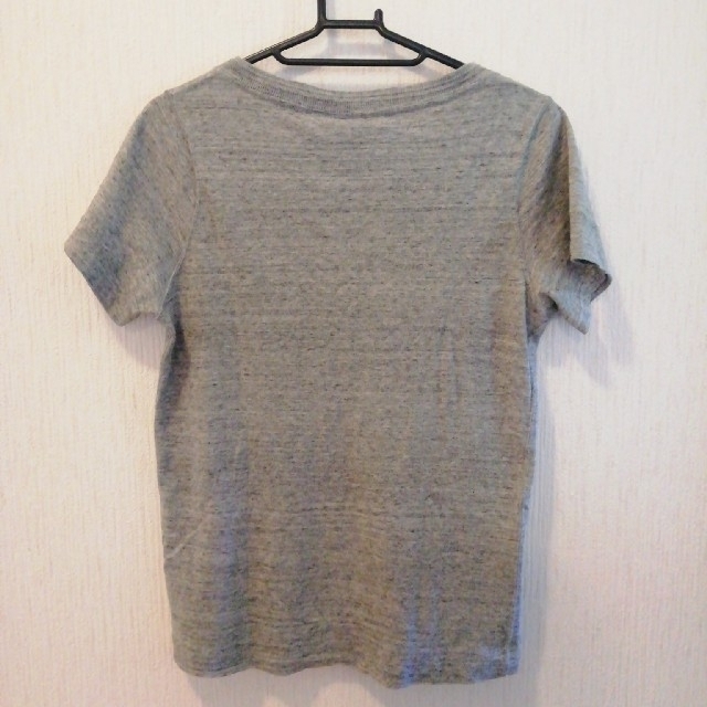 Ray BEAMS(レイビームス)の【処分価格～９月末】Ray BEAMS  タックリブ　Vネック　天竺　Tシャツ レディースのトップス(Tシャツ(半袖/袖なし))の商品写真