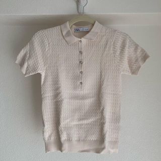 ザラ(ZARA)のトップス　半袖　ポロシャツ　ZARA(Tシャツ(半袖/袖なし))