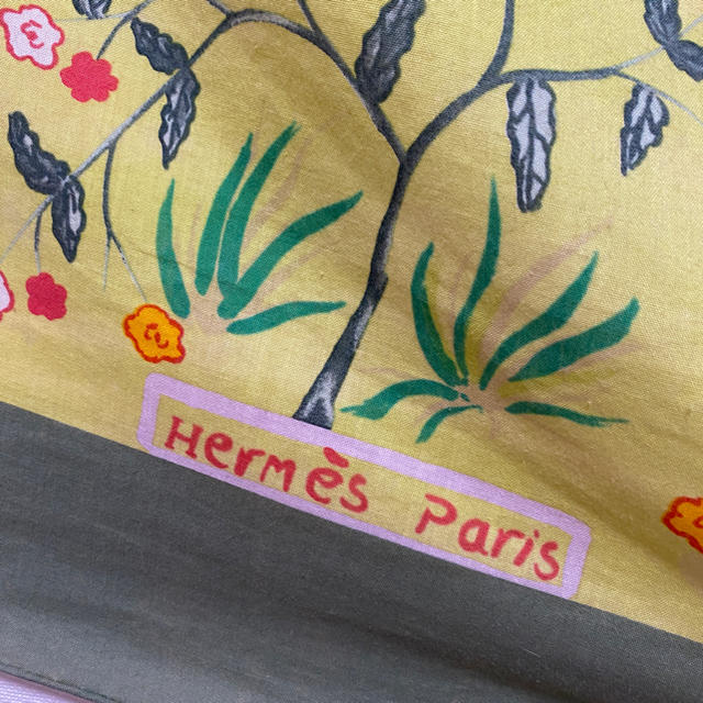 Hermes(エルメス)のエルメス  超大判　スカーフ　カレ140 コットン100% レディースのファッション小物(バンダナ/スカーフ)の商品写真