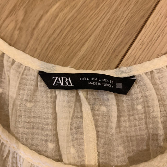 ZARA(ザラ)のZARA♡シアーシャツ レディースのトップス(シャツ/ブラウス(長袖/七分))の商品写真