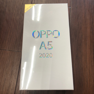 ラクテン(Rakuten)の【新品未開封】OPPO A5 2020 ブルー(スマートフォン本体)
