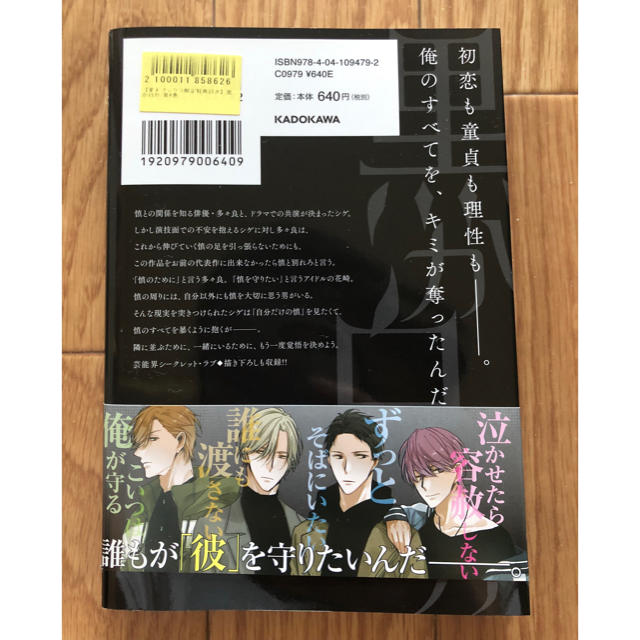 黒か白か4 さちも BL 漫画 エンタメ/ホビーの漫画(ボーイズラブ(BL))の商品写真