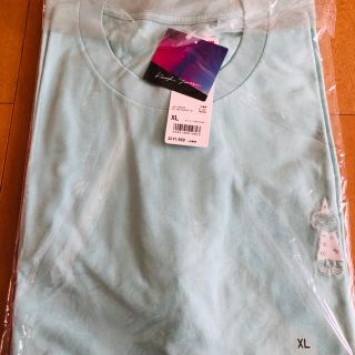 ユニクロ(UNIQLO)の新品　ユニクロ　米津玄師　Tシャツ　コラボ　XLサイズ　ミント　グリーン(Tシャツ/カットソー(半袖/袖なし))