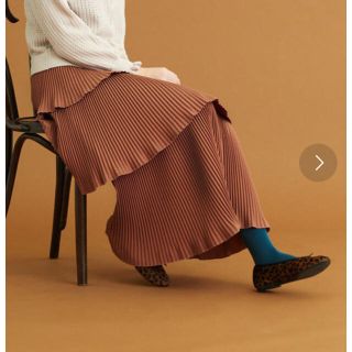 ドットアンドストライプスチャイルドウーマン(Dot&Stripes CHILDWOMAN)のティアードプリーツスカート(ロングスカート)