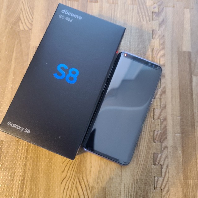 SIMフリー☆美品☆SAMSUN Galaxy S8 本体 グレー docomo