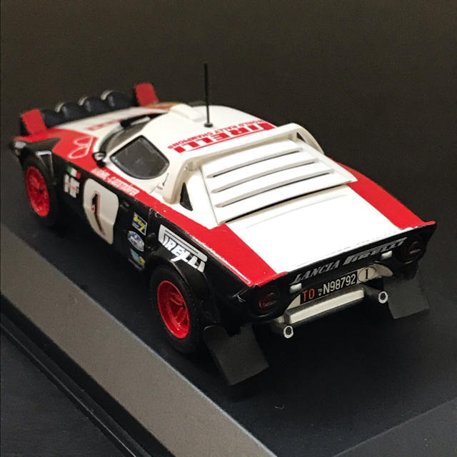 ◾️ミニチャンプス 1/43 ランチア ストラトス ラリー エンタメ/ホビーのおもちゃ/ぬいぐるみ(ミニカー)の商品写真