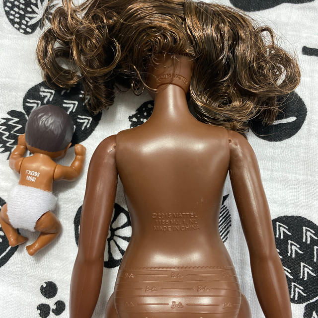 Barbie(バービー)のバービー  25 &ベビー キッズ/ベビー/マタニティのおもちゃ(ぬいぐるみ/人形)の商品写真