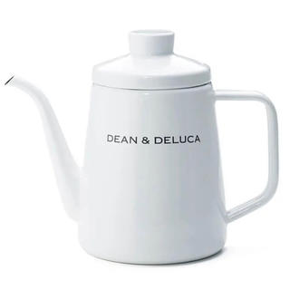 ディーンアンドデルーカ(DEAN & DELUCA)のDEAN&DELUCA ホーロー ケトル ホワイト 新品(調理道具/製菓道具)