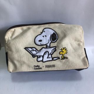 スヌーピー(SNOOPY)のSNOOPYスヌーピーポーチ　バニティ 未使用品(ポーチ)