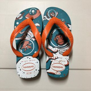 ハワイアナス(havaianas)のビーチサンダル　キッズ　18.5センチ(サンダル)