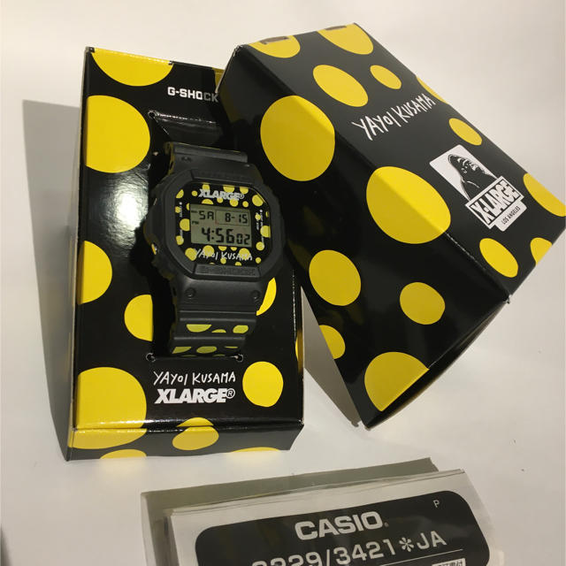 XLARGE×草間彌生×G SHOCKトリプルコラボレーション