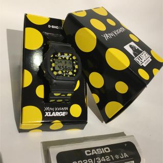 ジーショック(G-SHOCK)のXLARGE×草間彌生×G-SHOCKトリプルコラボレーション(腕時計(デジタル))