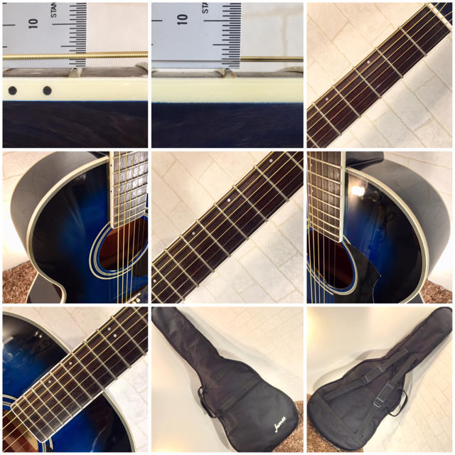 James(ジェームス)の1203.James J-300A SBB/トップ単板/美品/低弦高調整済み‼️ 楽器のギター(アコースティックギター)の商品写真