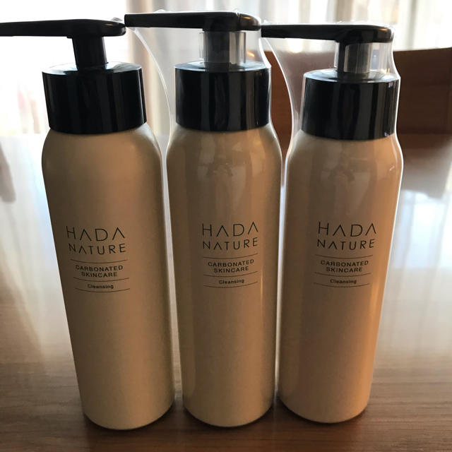 HADA NATURE  肌ナチュール　炭酸クレンジング210g×2＋開封済1