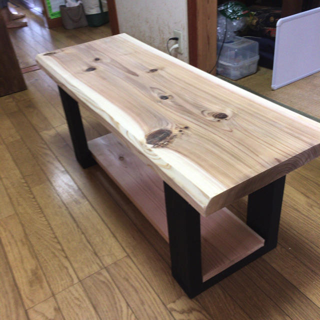 ソフトパープル 【179cm×45cm】《塗装込》テーブル テレビボードの天板