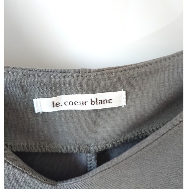 le.coeur blanc(ルクールブラン)のle.coeur blancルクールブラン レディースのトップス(カットソー(半袖/袖なし))の商品写真