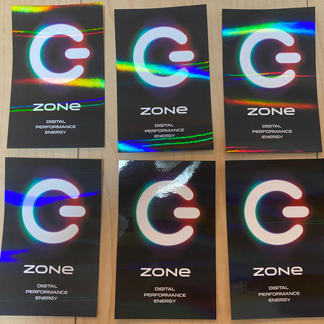 エナジードリンク『zone』非売品ステッカー（10枚) 食品/飲料/酒の飲料(その他)の商品写真