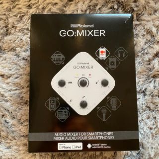 ローランド(Roland)のスマホでのLIVE配信に最適♪新品未使用GOMIXER(オーディオインターフェイス)