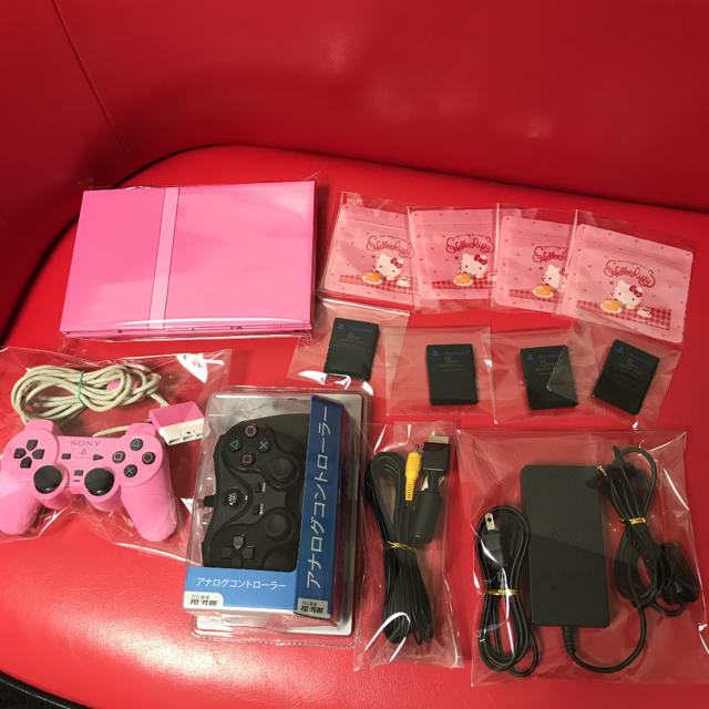 【超可愛いセット】【レア商品】♡PS2 本体 PS2 77000 ピンク♡