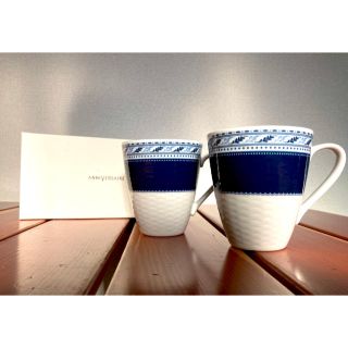 ノリタケ(Noritake)の(新品未使用)ANNIVERSAIRE NORITAKE ペアマグカップ(グラス/カップ)