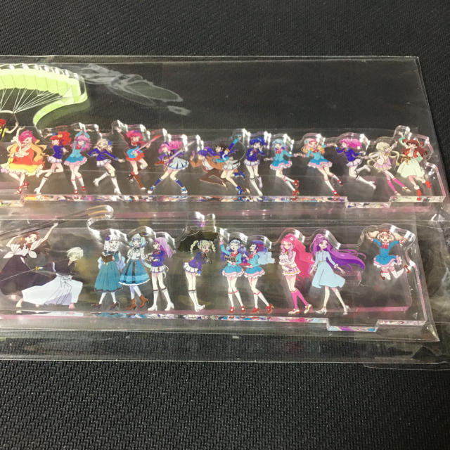 オールアイカツ アクリルジオラマ アクリルスタンド 集合 アクスタの