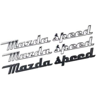 マツダ(マツダ)のマツダスピード MAZDASPEED エンブレム ステッカー(車外アクセサリ)