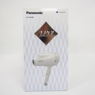 パナソニック(Panasonic)の新品未使用：Panasonic ナノケアEH-NA9Bヘアドライヤー白ホワイト(ドライヤー)