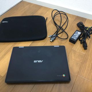 エイスース(ASUS)のASUS Chromebook Flip C214MA タッチペン無(ノートPC)