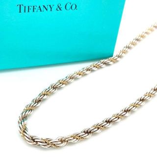 ティファニー(Tiffany & Co.)の希少 美品 ヴィンテージ ティファニー スクリュー コンビ ネックレス KH29(ネックレス)