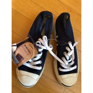 コンバース(CONVERSE)のコンバース　ジャックパーセル　キャンパス　ネイビー　新品　デッドストック(スニーカー)