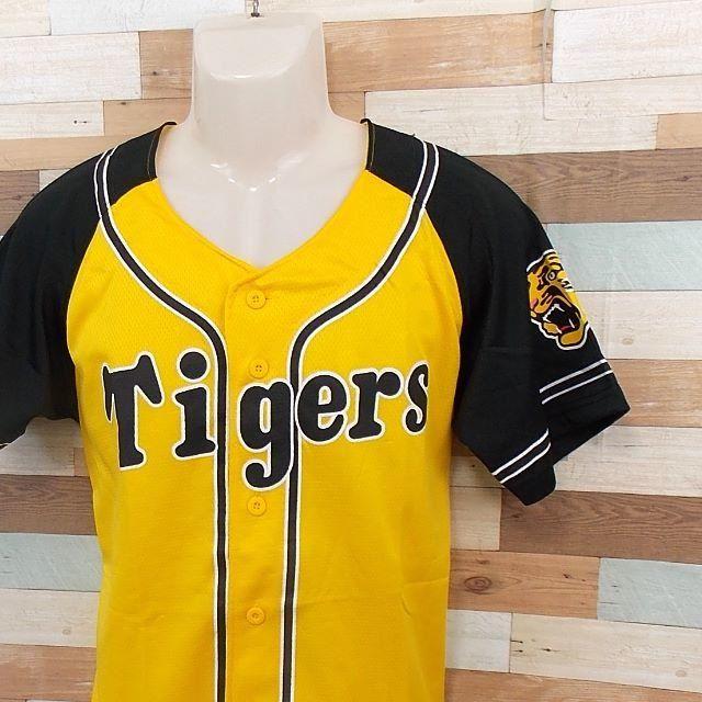 阪神タイガース(ハンシンタイガース)の【Tigers】 美品 阪神タイガース 応援ウェア ブラック/イエロー サイズF スポーツ/アウトドアの野球(応援グッズ)の商品写真