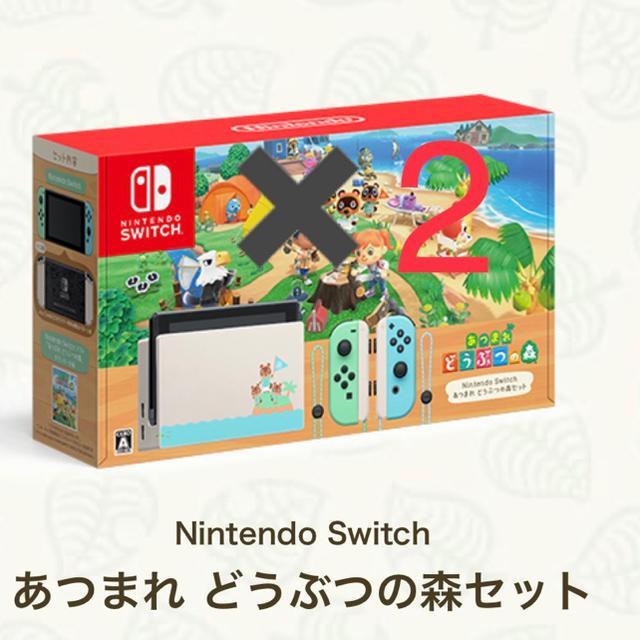 Nintendo Switch - Switch 任天堂スイッチ 本体 ニンテンドウ どうぶつの森セット